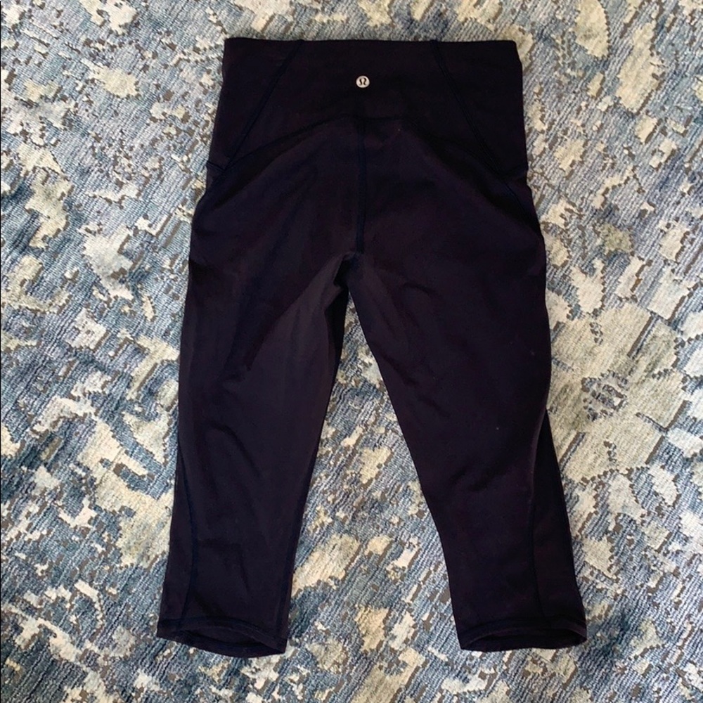 Lululemon Train Times Crop (17")